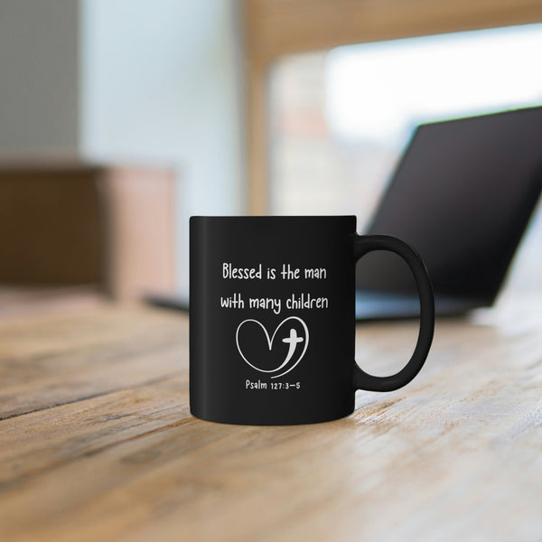 Christian Dad Mug Christian Men Gifts Dad Christian Mug Black Mug 11oz